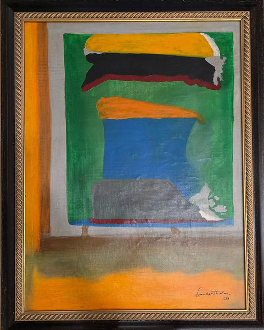 Helen Frankenthaler was an American abstract expressionist painter. She was a major contributor to - MJ Auction Gallery - Painting