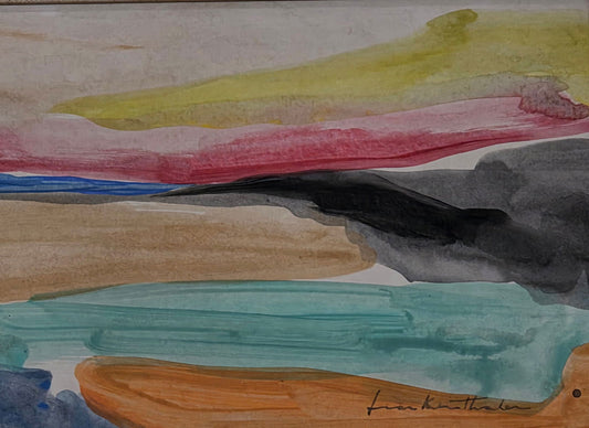 Helen Frankenthaler was an American abstract expressionist painter. She was a major contributor to t - MJ Auction Gallery - Painting