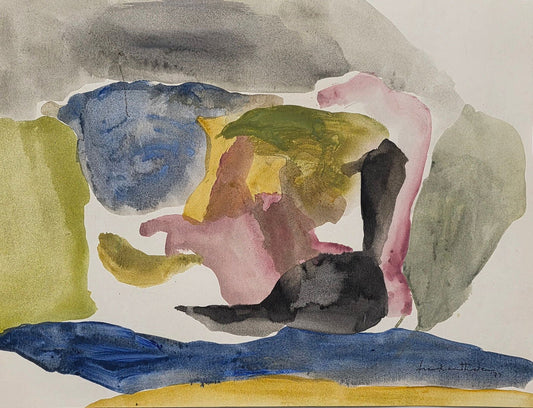 Helen Frankenthaler was an American abstract expressionist painter. She was a major contributor to t - MJ Auction Gallery - Painting