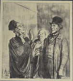 Honoré-Victorin Daumier was a French painter, sculptor, and printmaker, whose many works offer