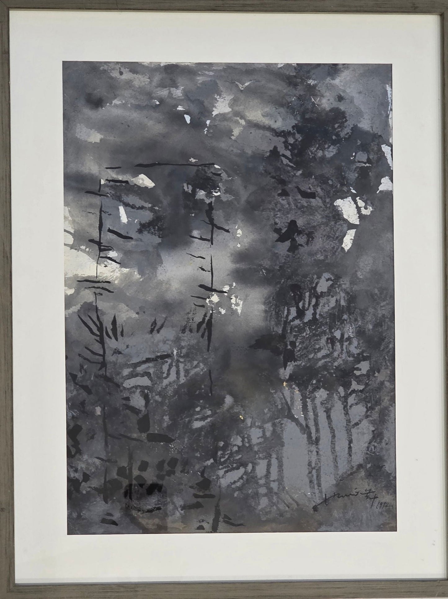 Hsiao Chin was born in Shanghai in 1935 and is celebrated as a pioneer of modern abstract art. He is - MJ Auction Gallery - Painting