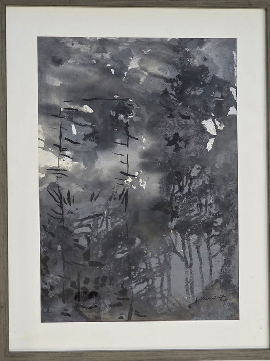 Hsiao Chin was born in Shanghai in 1935 and is celebrated as a pioneer of modern abstract art. He is - MJ Auction Gallery - Painting