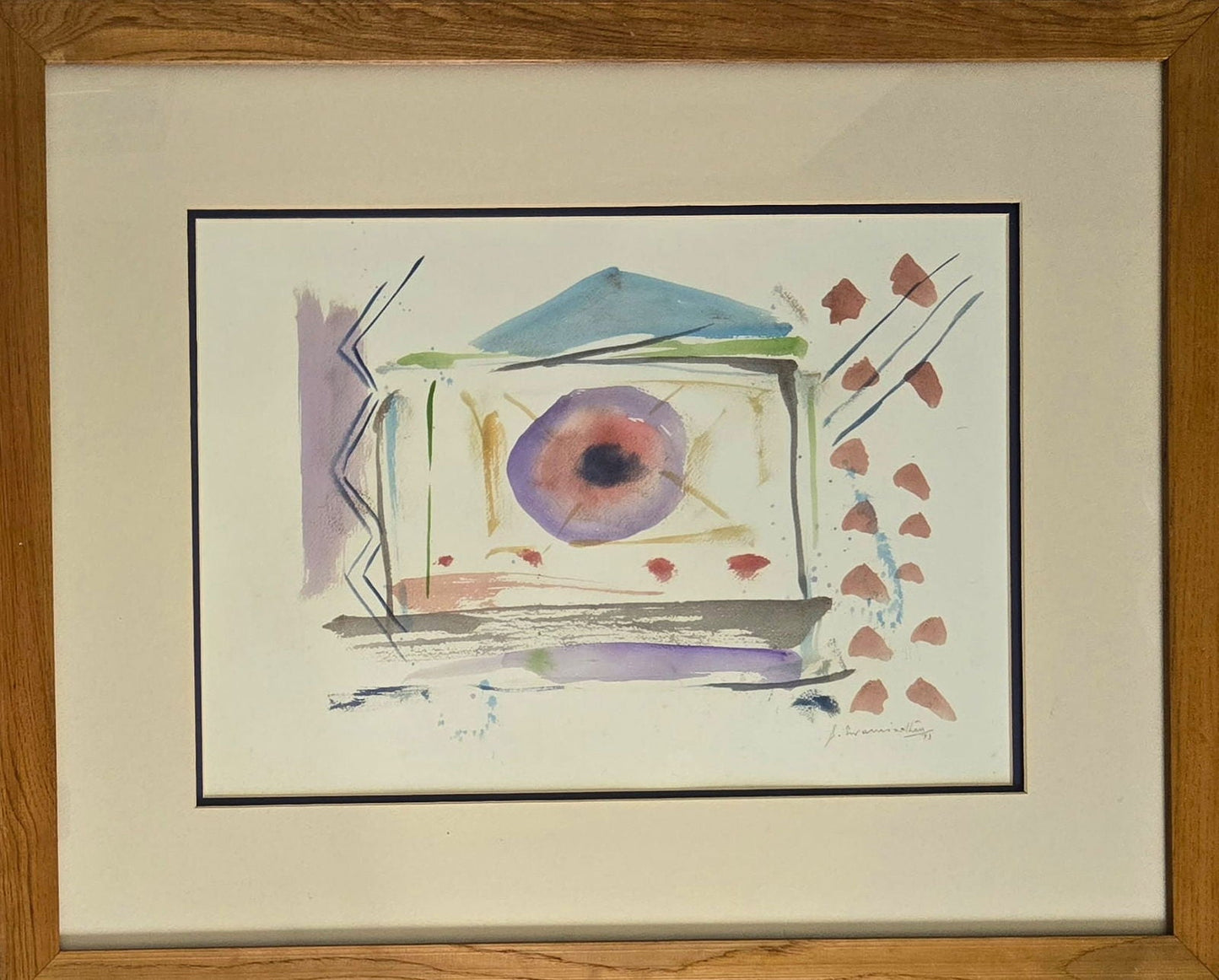 Jagdish Swaminathan popularly known as J. Swaminathan was an Indian artist, painter, poet and - MJ Auction Gallery - Painting