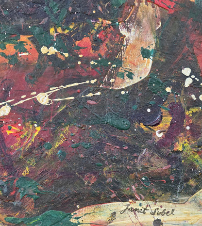 Janet Sobel, born Jennie Olechovsky, was a Ukrainian - born American Abstract Expressionist painter - MJ Auction Gallery - Painting