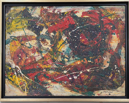 Janet Sobel, born Jennie Olechovsky, was a Ukrainian - born American Abstract Expressionist painter - MJ Auction Gallery - Painting