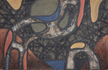 Jean-Michel Atlan lived in the XX cent., a remarkable figure of French-Jewish Art Informel. in 1941,