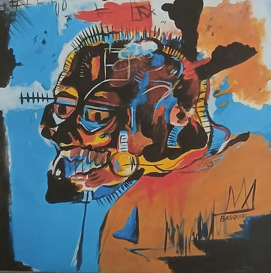 Jean - Michel Basquiat was a self - taught, Puerto Rican/Haitian American artist who rose to fame in - MJ Auction Gallery - Painting