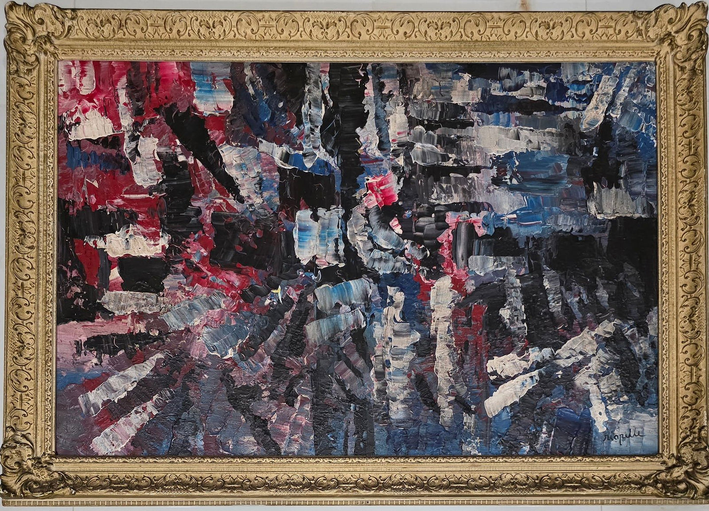 Jean - Paul Riopelle,was a Canadian painter and sculptor from Quebec. He had one of the longest and - MJ Auction Gallery - Painting