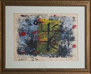 Joan Miró i Ferrà (1893-?) was a prolific Catalan-Spanish painter, sculptor, printmaker, and