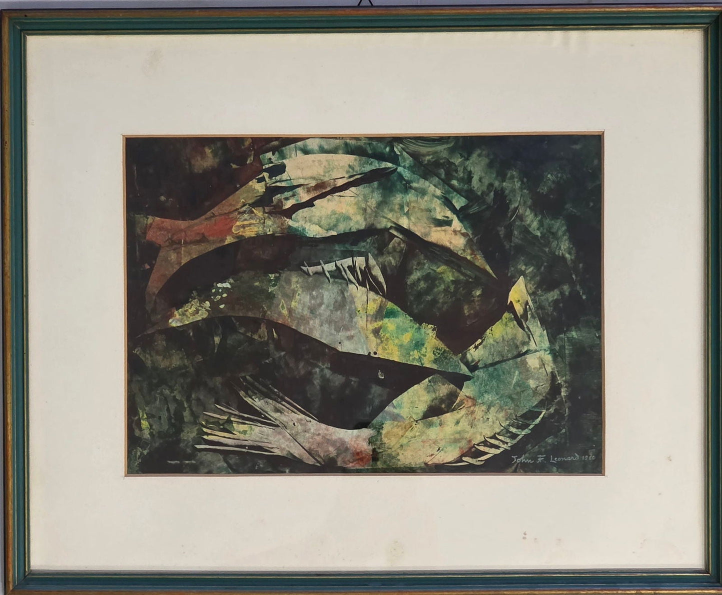 John Francis Leonard the youngest of three brothers was born to Essie and Leroy Leonard on September - MJ Auction Gallery - Painting