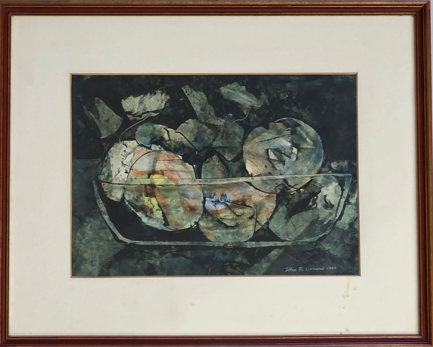 John Francis Leonard the youngest of three brothers was born to Essie and Leroy Leonard on September - MJ Auction Gallery - Painting
