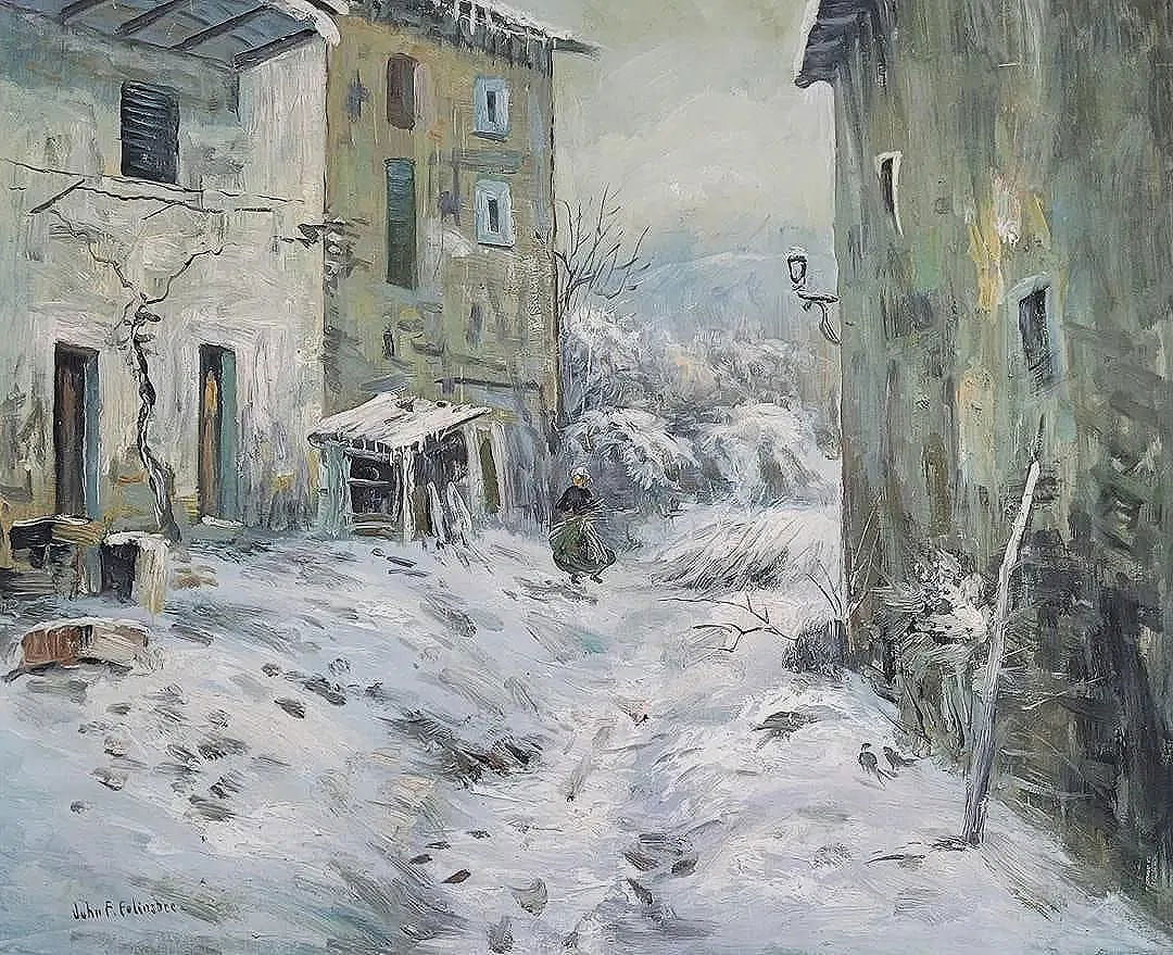 John Fulton "Jack" Folinsbee (March 14, 1892 – May 10, 1972)was an American landscape, marine and - MJ Auction Gallery - Painting