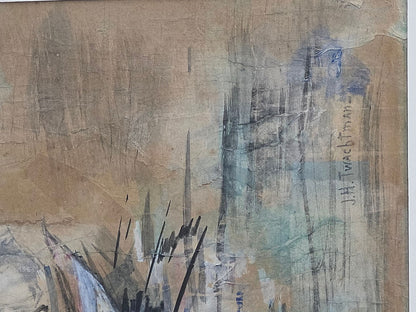 John Henry Twachtman was an American painter best known for his impressionist landscapes, though his - MJ Auction Gallery - Painting
