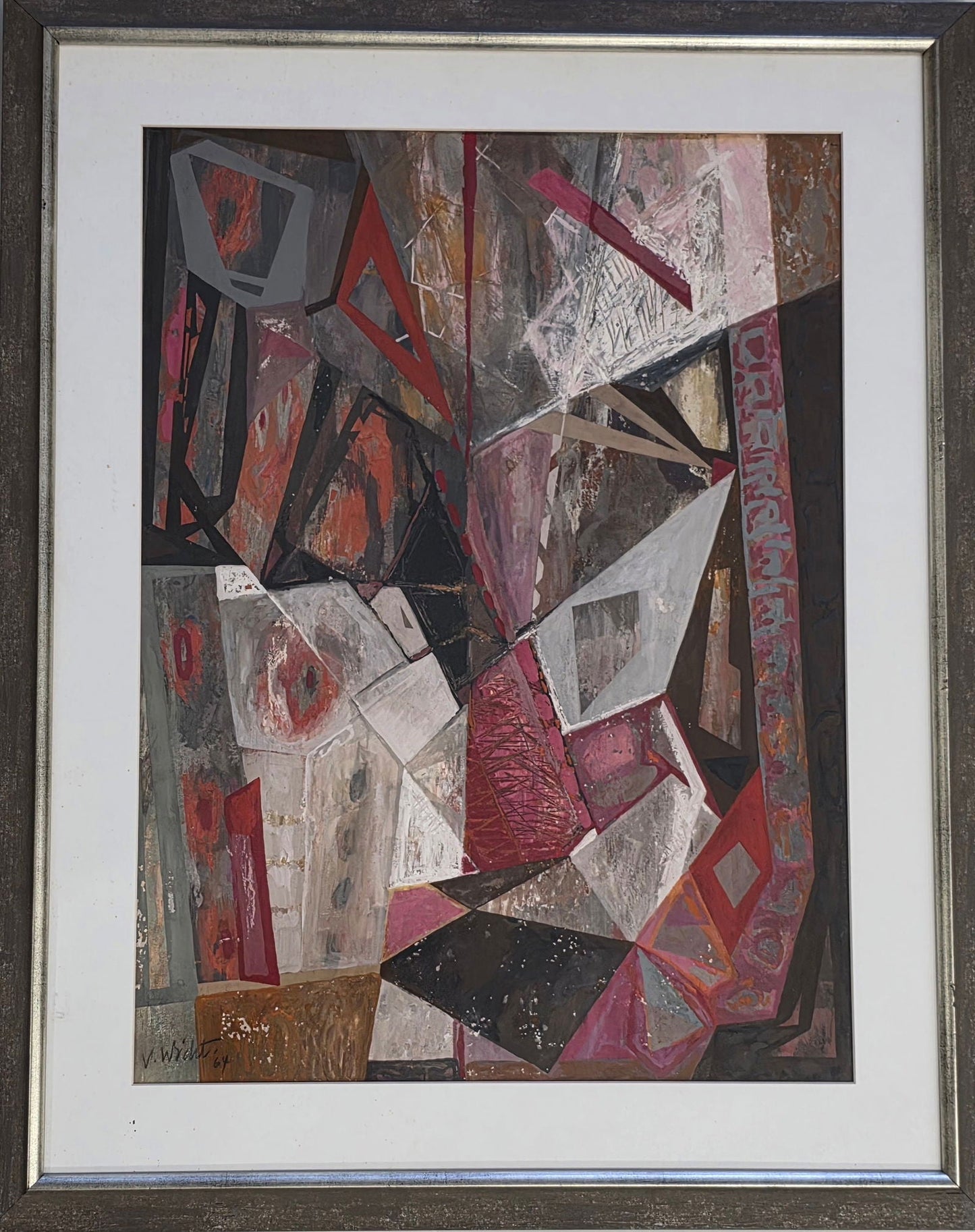 John von Wicht was highly trained in fine and applied arts in his native Germany before he - MJ Auction Gallery - Painting