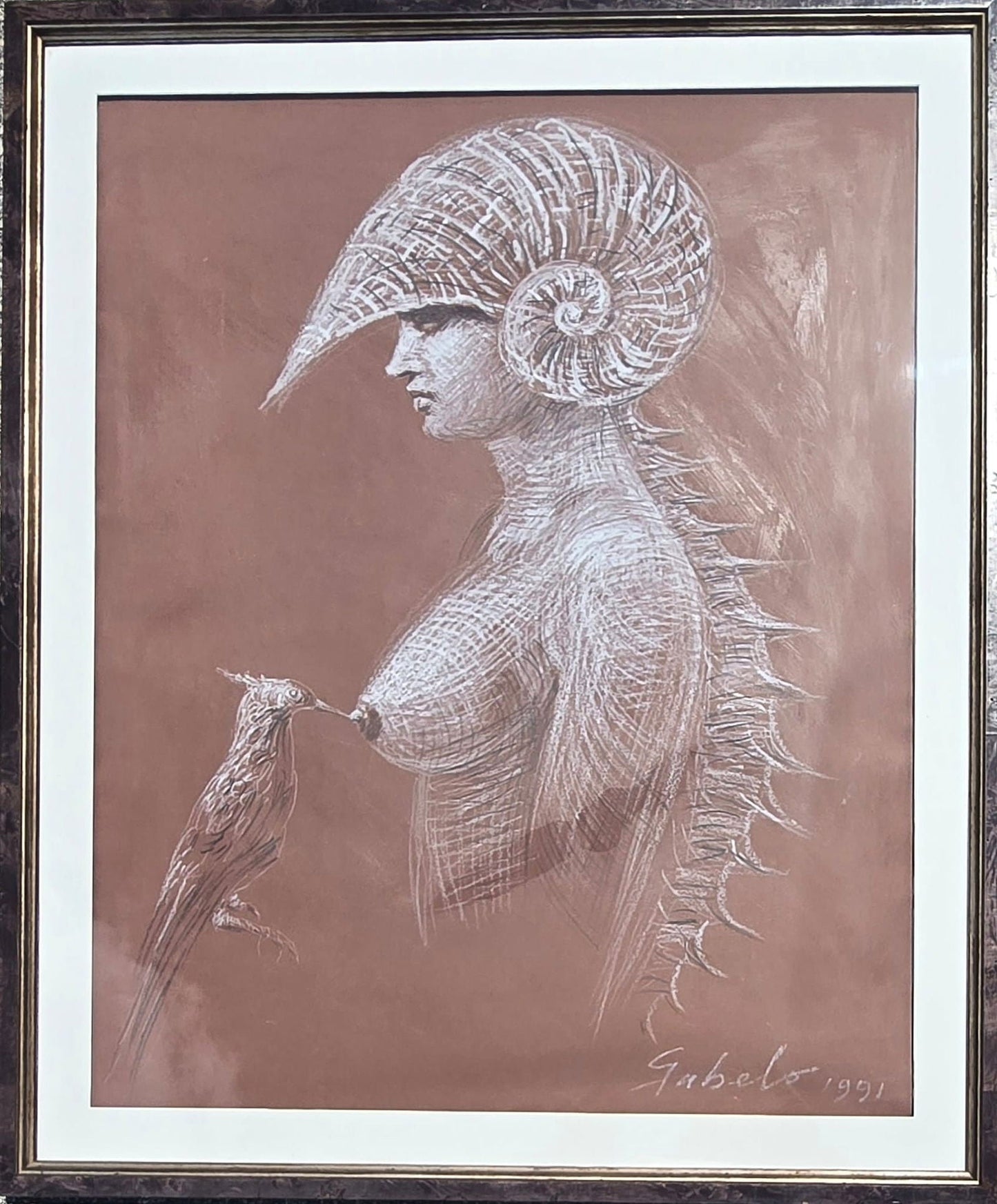 JosÃ© Roberto Fabelo PÃ©rez is a Cuban painter, sculptor, and illustrator. Fabelo's art is - MJ Auction Gallery - Painting