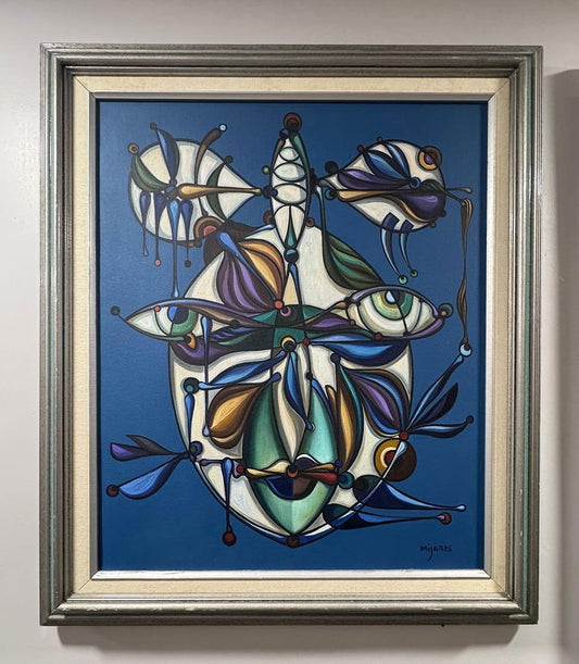 José María Mijares (born 1921 in Havana, Cuba - d. March, 2004) was a Cuban contemporary visual - MJ Auction Gallery - Painting