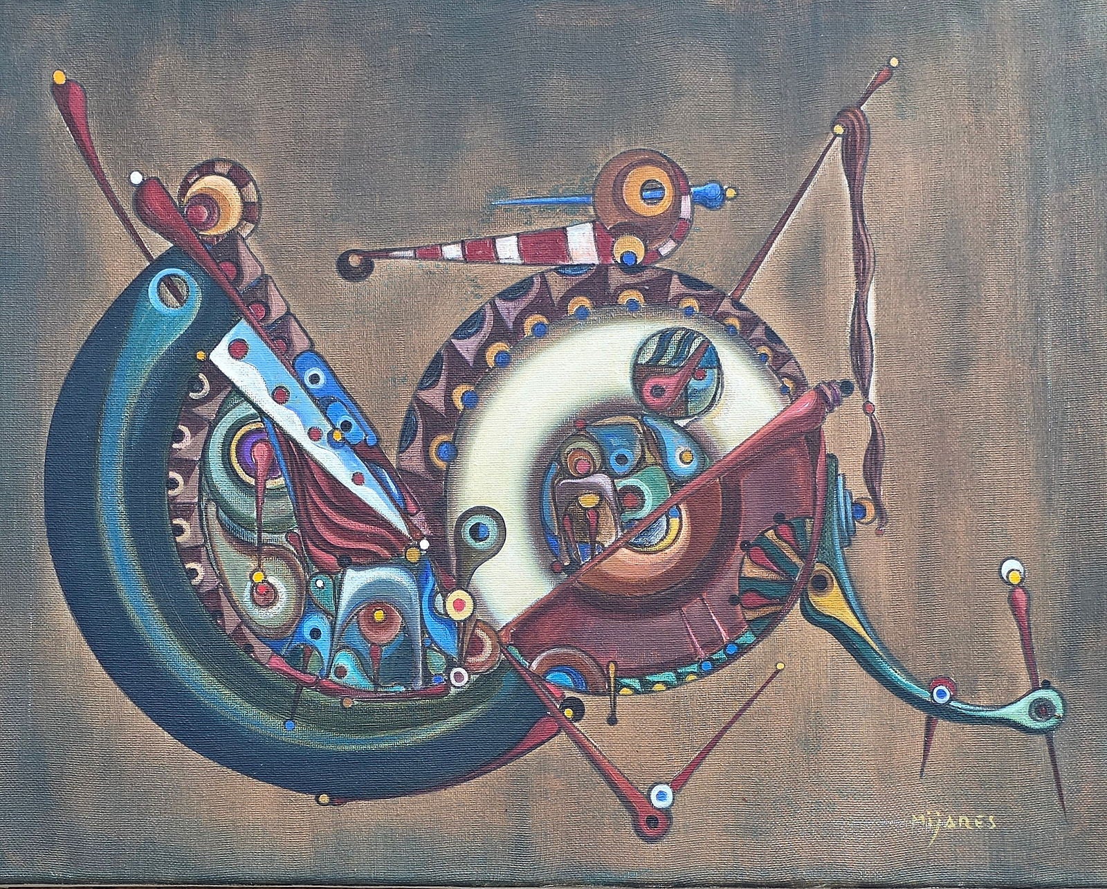 José María Mijares (born 1921 in Havana, Cuba - d. March, 2004) was a Cuban contemporary visual - MJ Auction Gallery - Painting