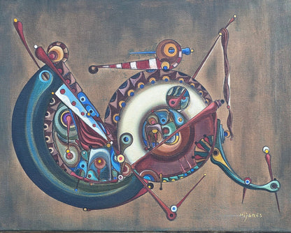 José María Mijares (born 1921 in Havana, Cuba - d. March, 2004) was a Cuban contemporary visual - MJ Auction Gallery - Painting