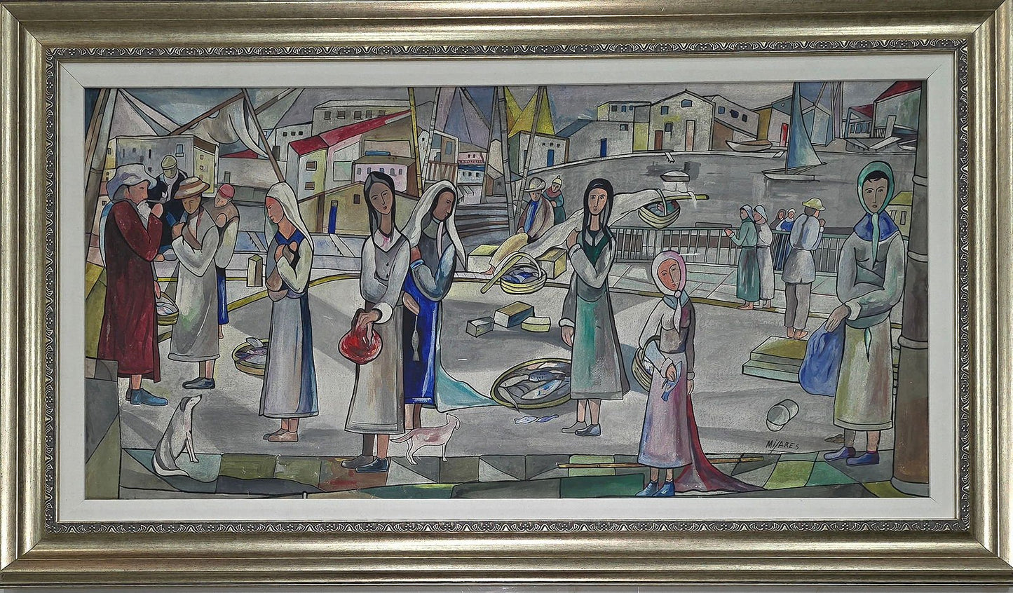 José María Mijares (born 1921 in Havana, Cuba - d. March, 2004 ) was a Cuban contemporary visual - MJ Auction Gallery - Painting