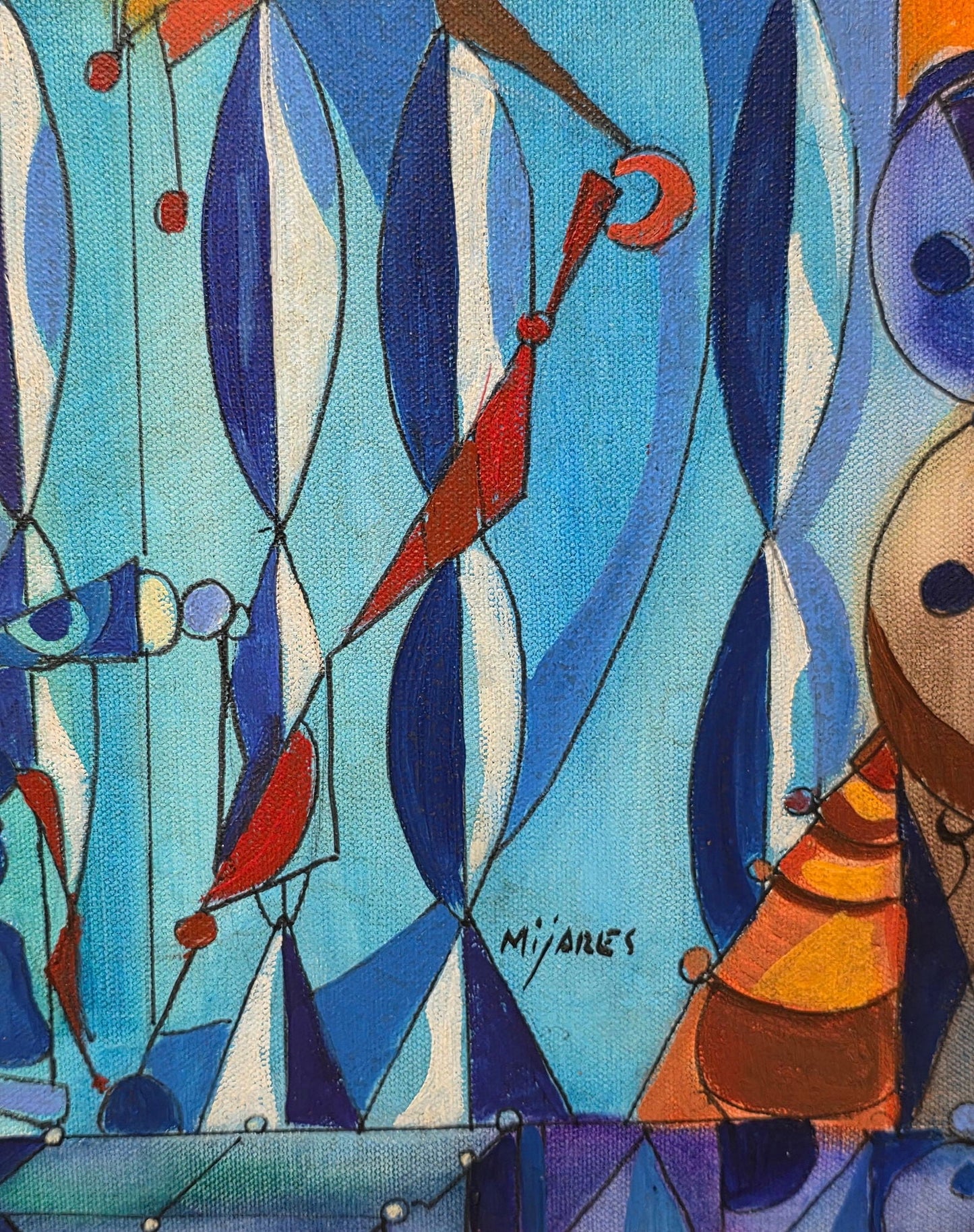 José María Mijares (born 1921 in Havana, Cuba - d. March, 2004 ) was a Cuban contemporary visual - MJ Auction Gallery - Painting