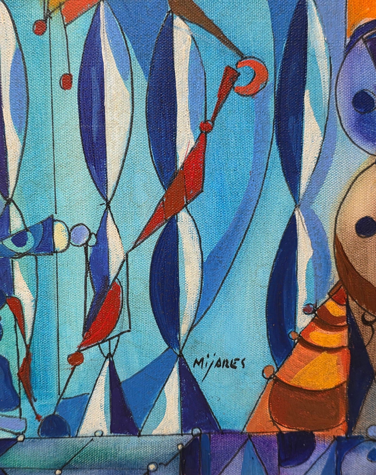 José María Mijares (born 1921 in Havana, Cuba - d. March, 2004 ) was a Cuban contemporary visual - MJ Auction Gallery - Painting