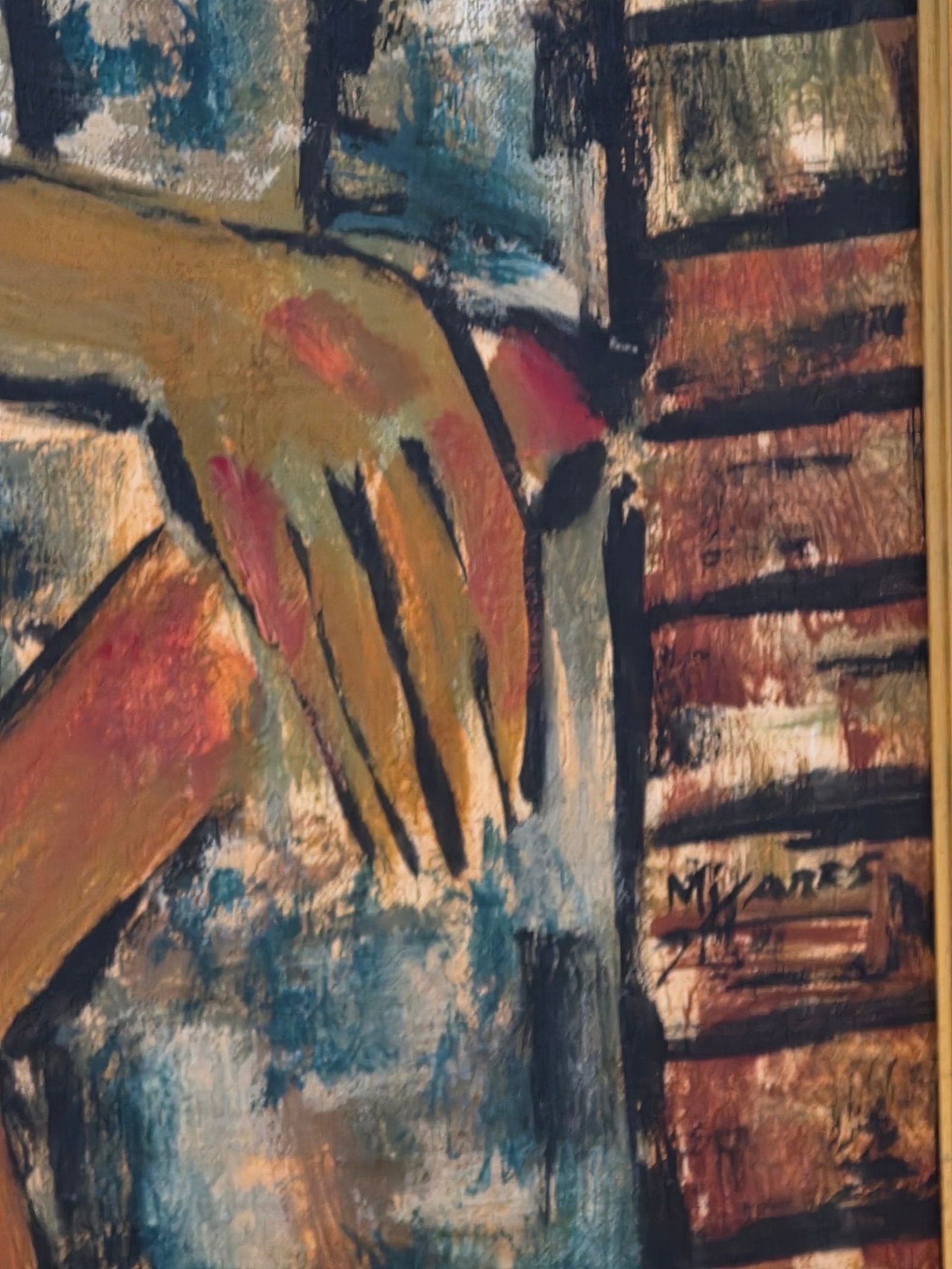 Jose Mijares Cuban Artist: b. 1921 - 2004. In 1942 this Cuban artist was admitted to San Alejandro - MJ Auction Gallery - Painting