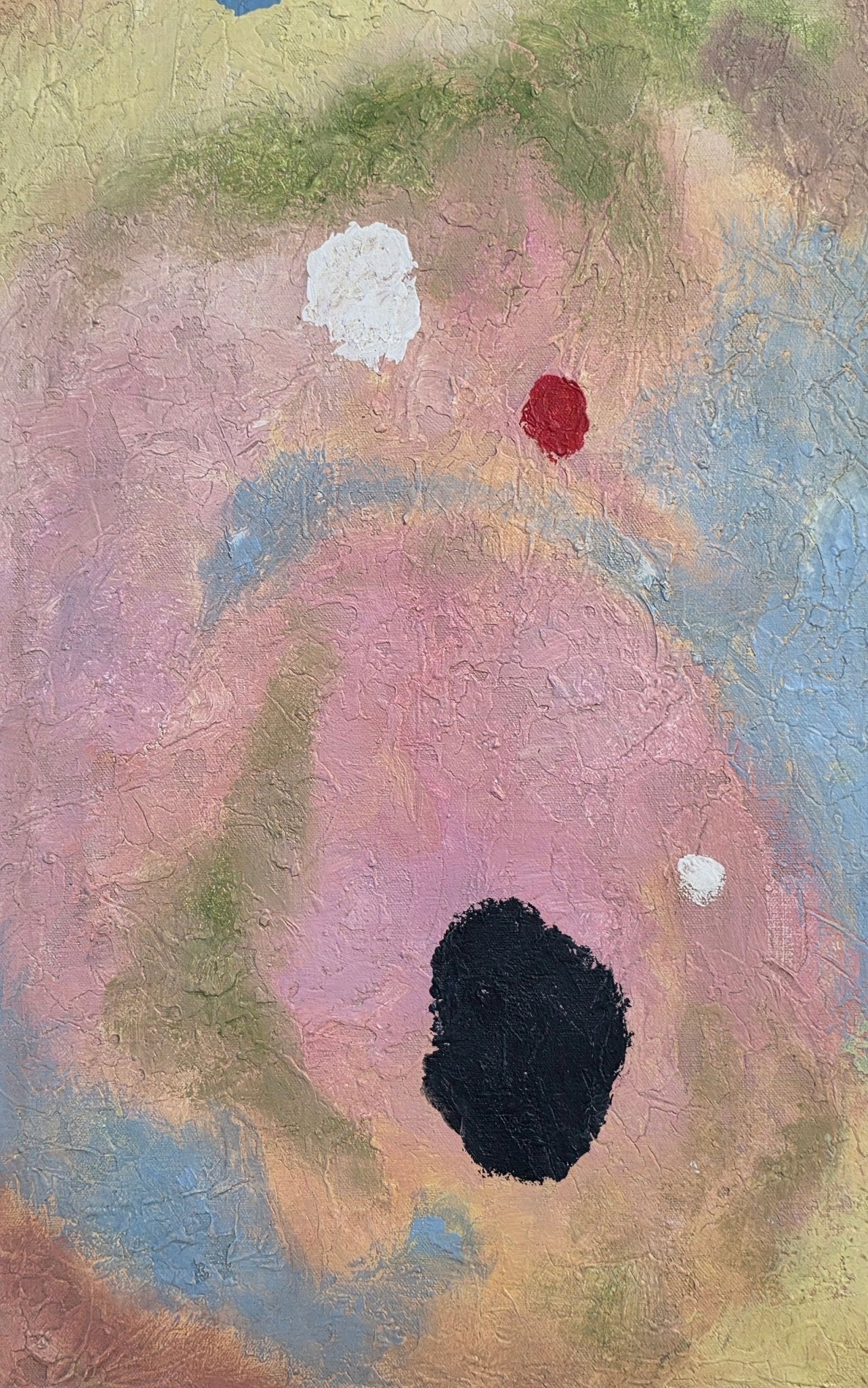 Jules Olitski explored the material properties of paint; he often used non - standard materials such - MJ Auction Gallery - Painting