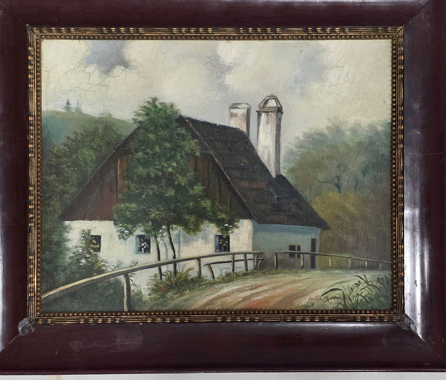 Julia M. Massie (1869–1949) was an American painter and educator active in Mississippi and New - MJ Auction Gallery - Painting