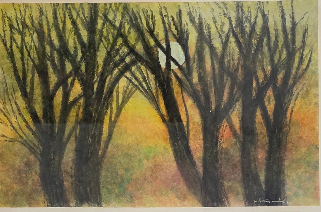 Laimdots Petrovich Murnieks (1922–2011) was a prominent Latvian painter, often cited as a "father - MJ Auction Gallery - Painting