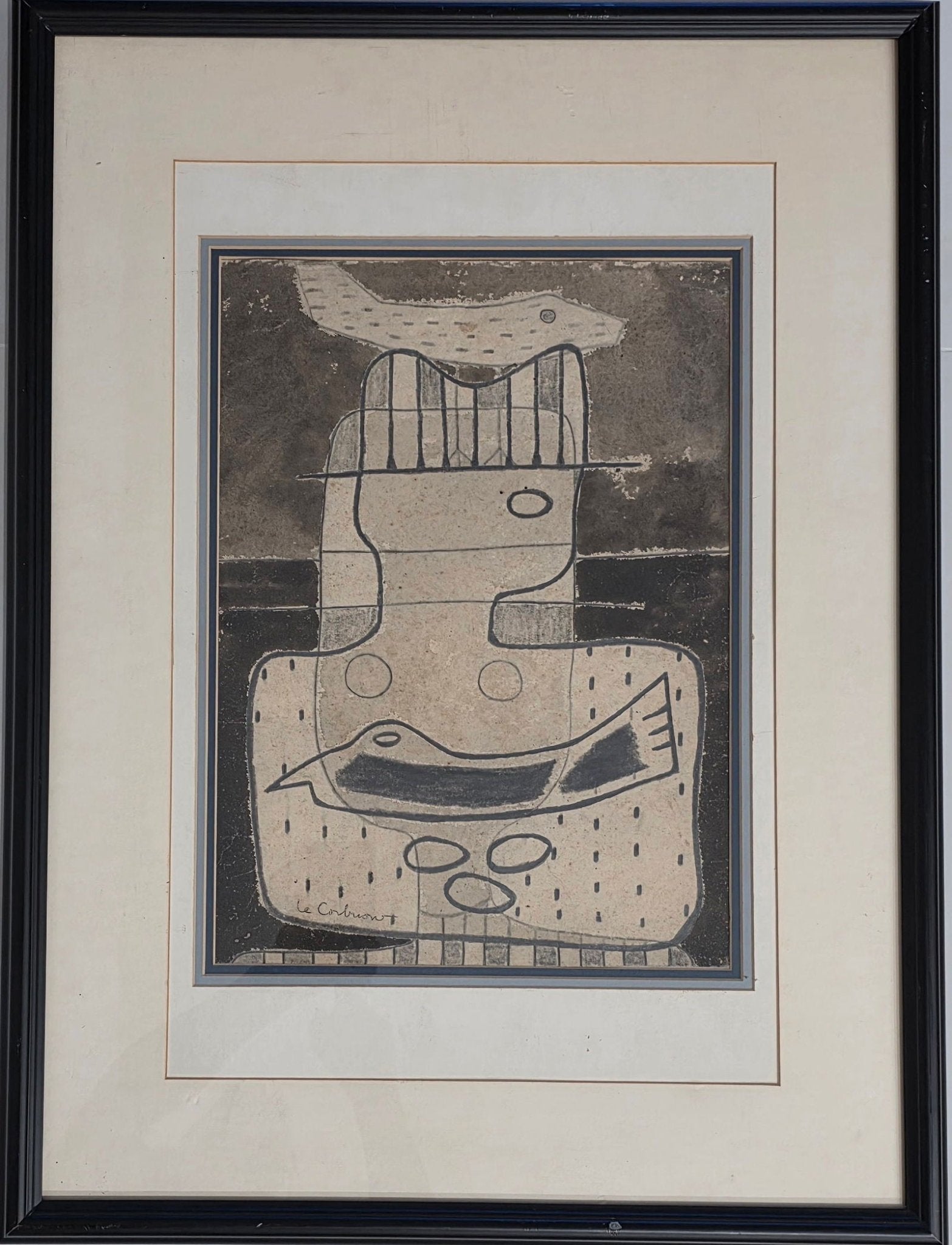 Le Corbusier, was a French - Swiss architectural designer, painter, urban planner and writer who was - MJ Auction Gallery - Painting