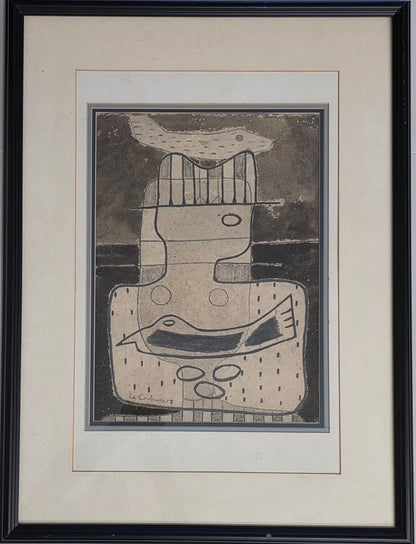Le Corbusier, was a French - Swiss architectural designer, painter, urban planner and writer who was - MJ Auction Gallery - Painting