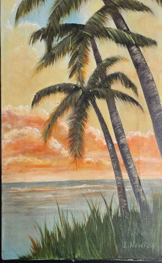 Lemuel Newton (1950 - 2014) is an American landscape artistDespite his role as an original Florida - MJ Auction Gallery - Painting