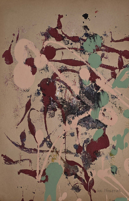 Lenore "Lee" Krasner was an American painter and visual artist active primarily in New York whose wo - MJ Auction Gallery - Painting