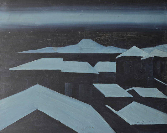 Léon Spilliaert was a Belgian draughtsman, illustrator, lithographer and painter. In his early - MJ Auction Gallery - Painting