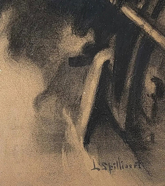 Léon Spilliaert was a Belgian draughtsman, illustrator, lithographer and painter. In his early - MJ Auction Gallery - Painting