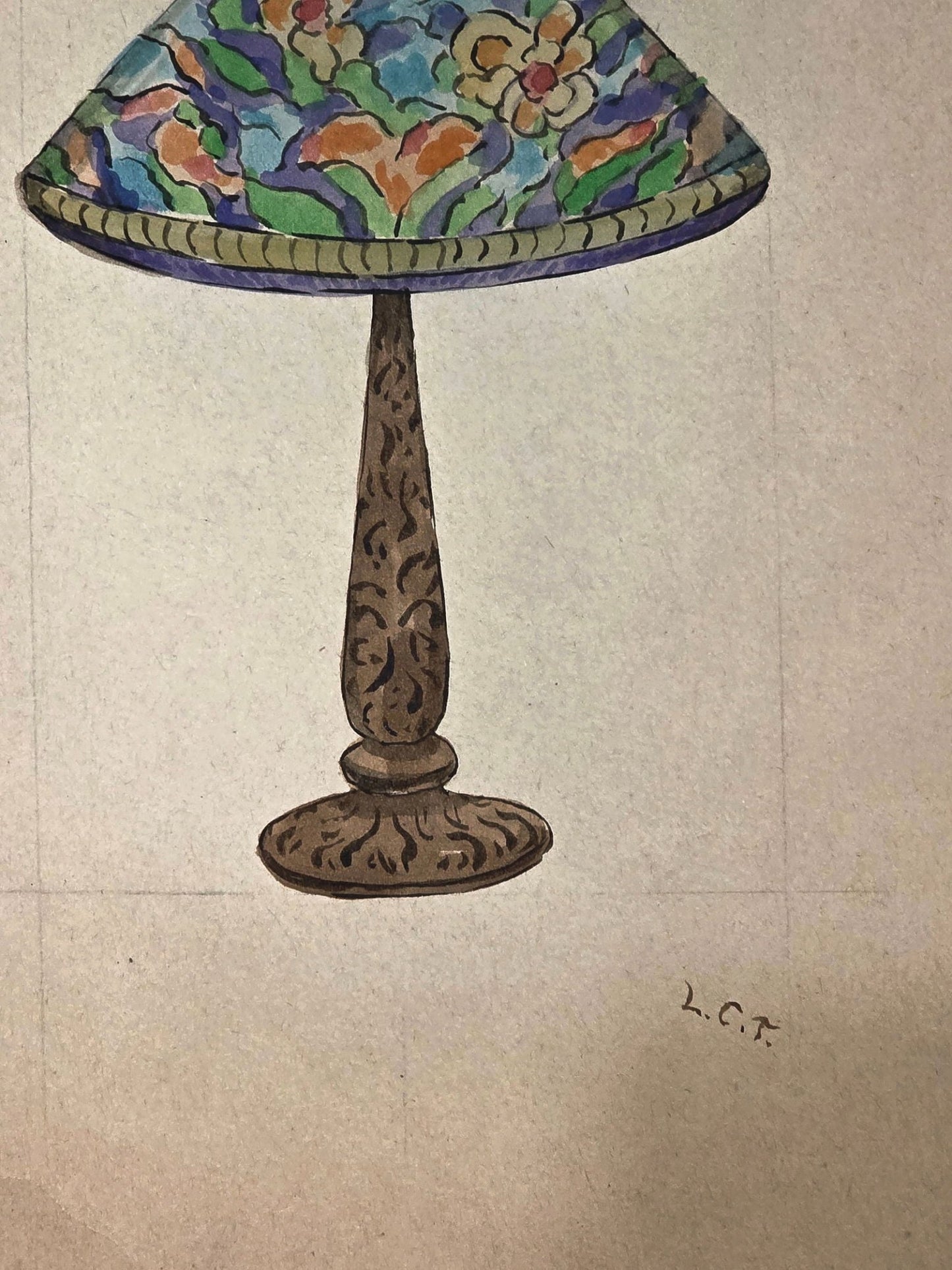 Louis Comfort Tiffany (February 18, 1848 – January 17, 1933) was an American artist and designer - MJ Auction Gallery - Painting