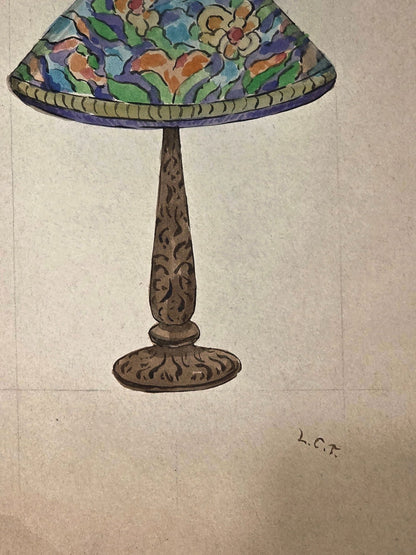 Louis Comfort Tiffany (February 18, 1848 – January 17, 1933) was an American artist and designer - MJ Auction Gallery - Painting