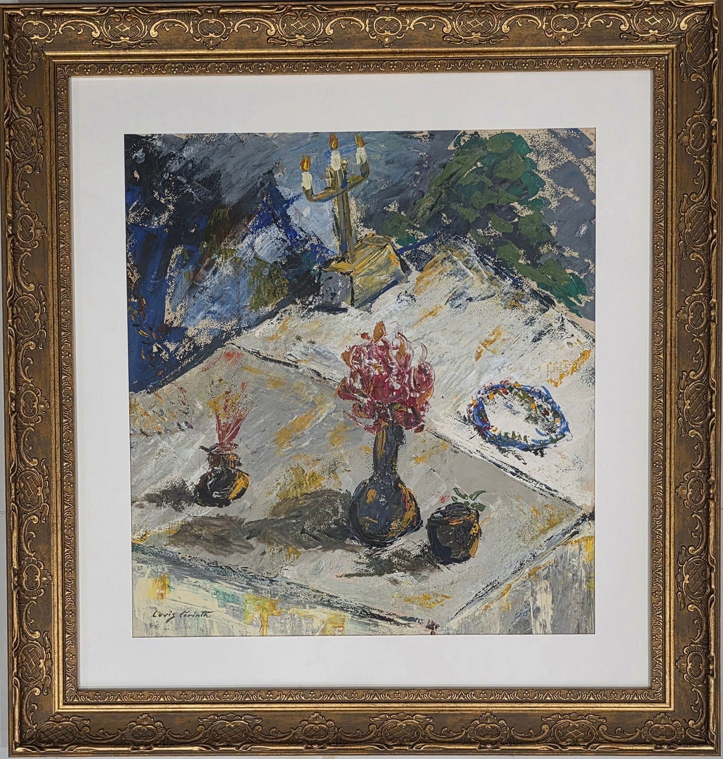 Lovis Corinth was a German artist and writer whose mature work as a painter and printmaker realized - MJ Auction Gallery - Painting