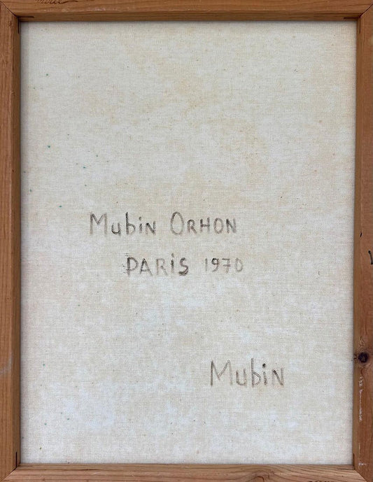 MÃ¼bin OrhonTurkish, 1924â€“1981Born in 1924, Istanbul, MÃ¼bin Orhon has graduated from the Faculty - MJ Auction Gallery - Painting