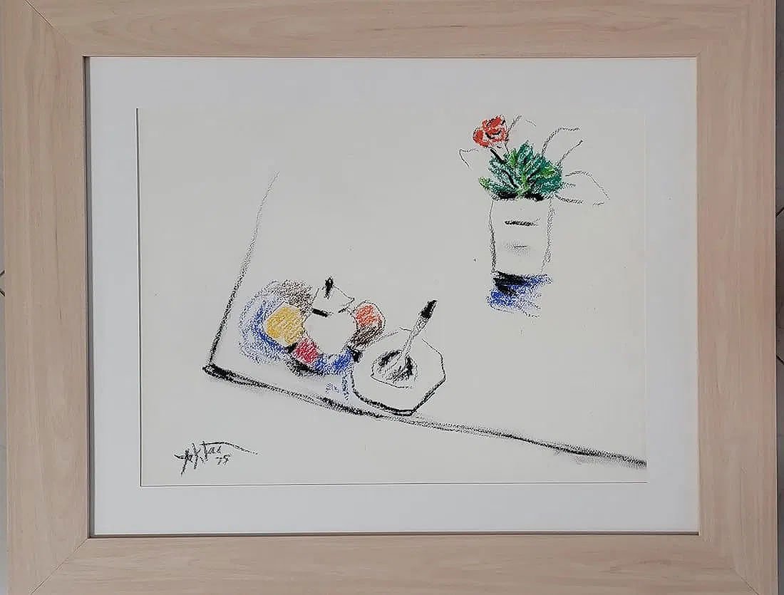 Manoucher Yektai was an Iranian - born American artist and poet. A member of the New York School of - MJ Auction Gallery - Painting