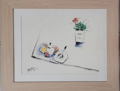 Manoucher Yektai was an Iranian - born American artist and poet. A member of the New York School of - MJ Auction Gallery - Painting