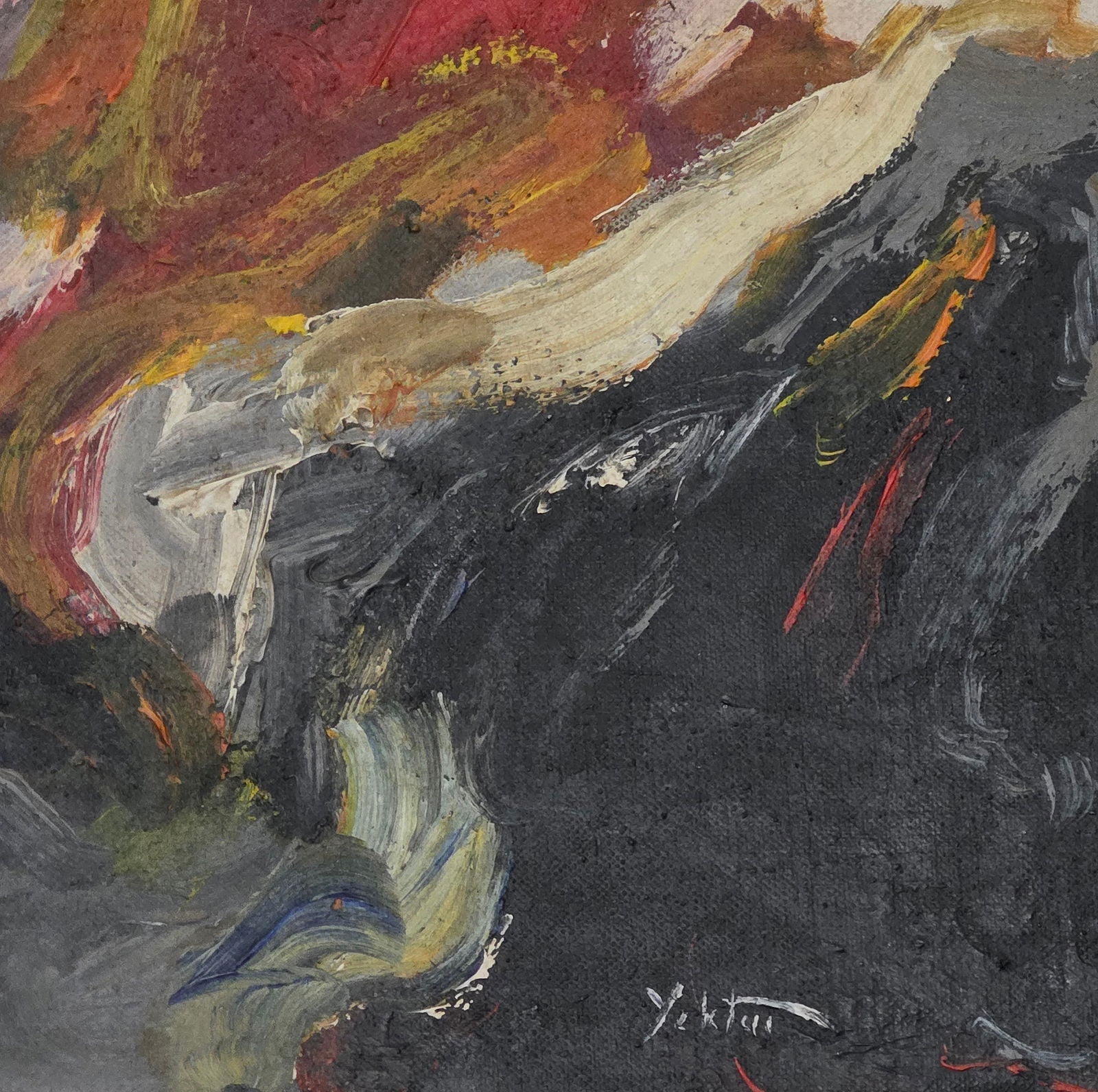 Manoucher Yektai was an Iranian - born American artist and poet. A member of the New York School of - MJ Auction Gallery - Painting