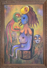 Manuel Mendive Hoyos is an Afro-Cuban artist. Mendive was born in Havana, Cuba, in 1944. His family