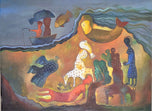 Manuel Mendive Hoyos is an Afro-Cuban artist. Mendive was born in Havana, Cuba, in 1944. His family