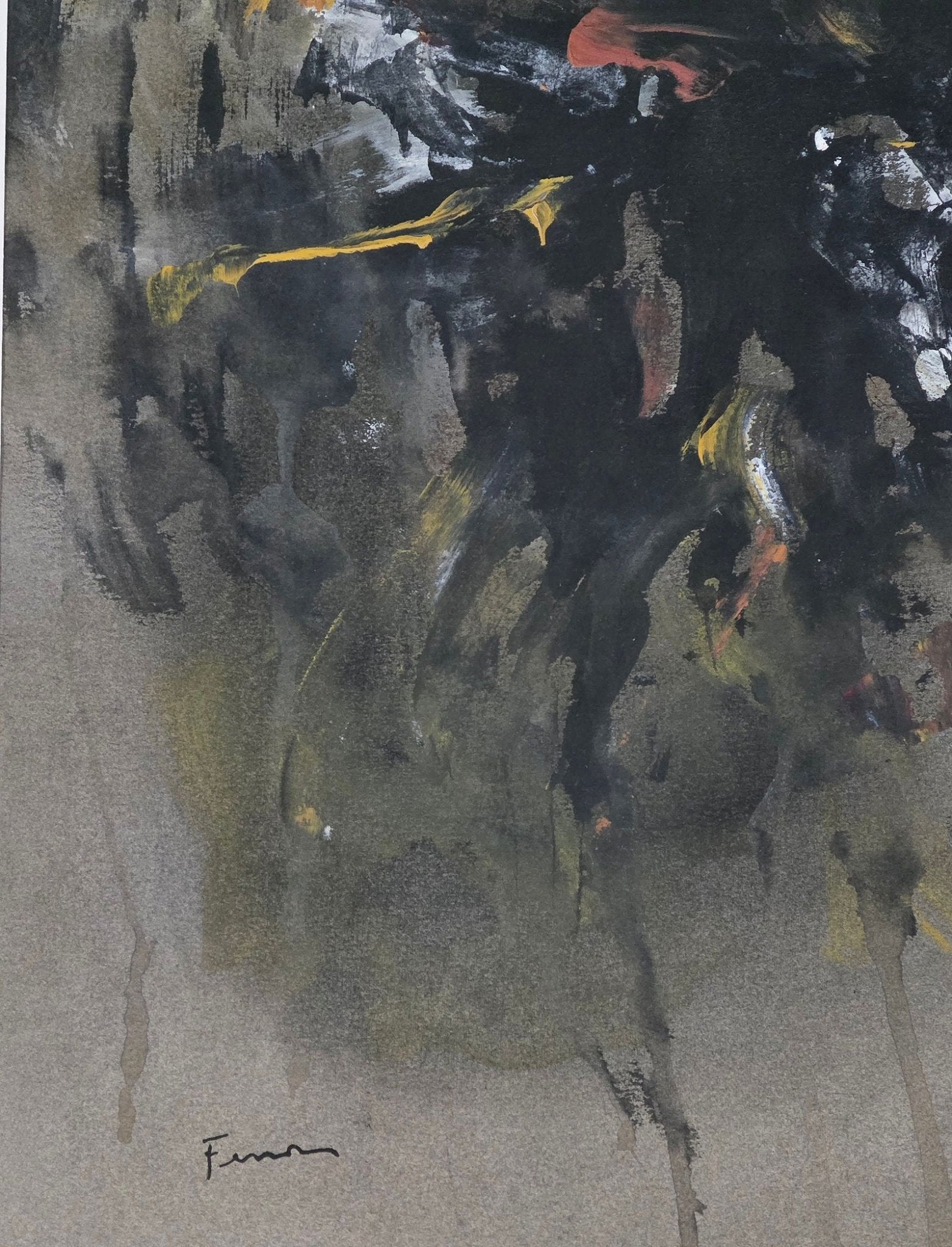 Marcelle Ferron is one of the most prominent figures in post - war art, both in Quebec and throughout - MJ Auction Gallery - Painting