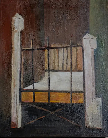 Maria Helena Vieira da Silva was a Portuguese abstract painter. She was considered a leading member - MJ Auction Gallery - Painting