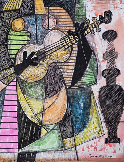 Mario Carreño y Morales, better known as Mario Carreño (May 24, 1913 – December 20, 1999) was a - MJ Auction Gallery - Painting