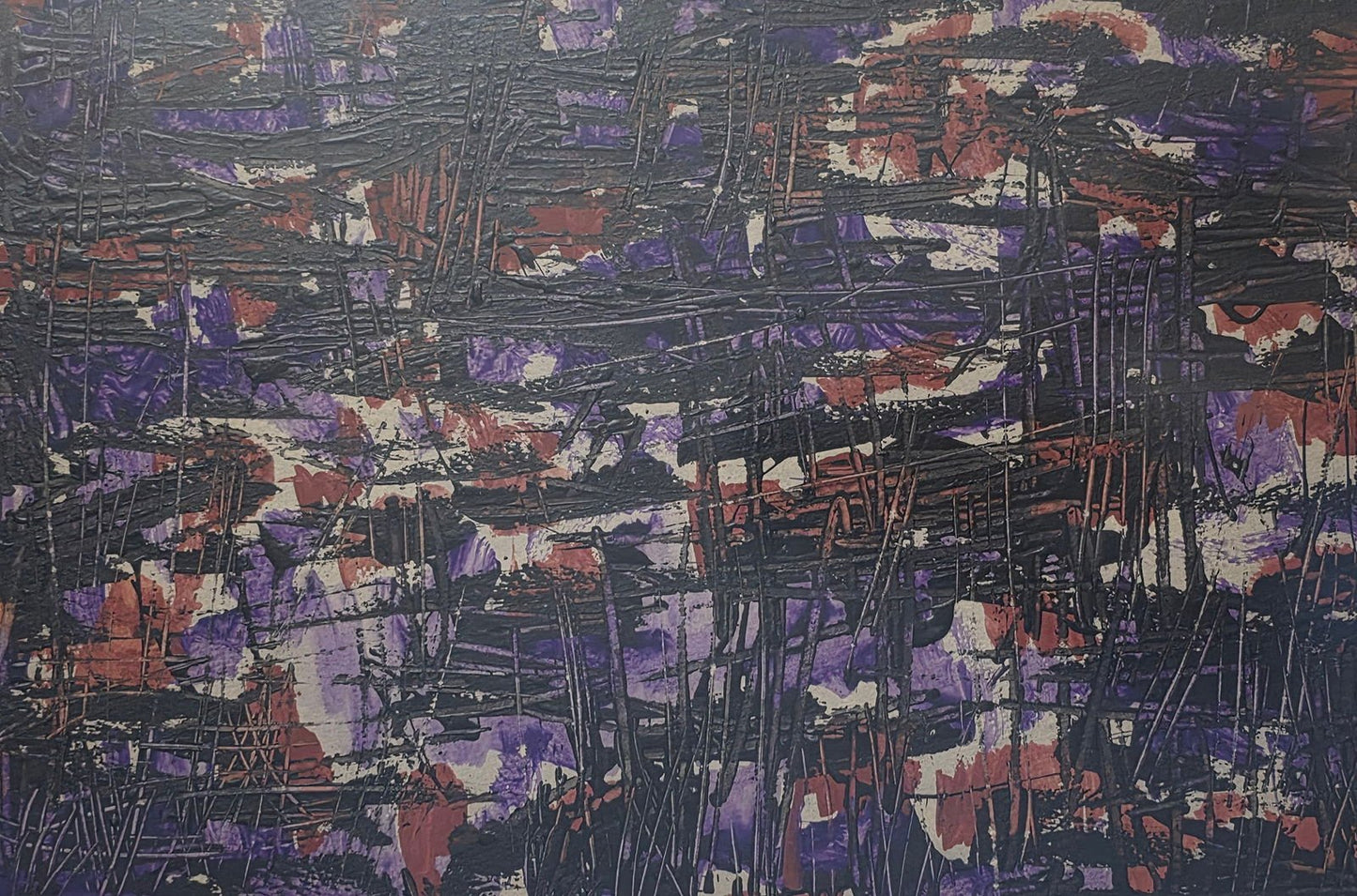 Mario Nigro (Pistoia, 28 June 1917 – Livorno, 11 August 1992) was an Italian painter.Nigro was - MJ Auction Gallery - Painting