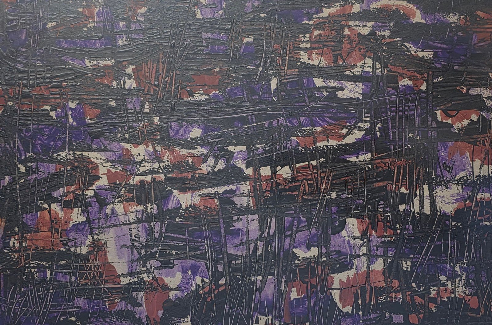 Mario Nigro (Pistoia, 28 June 1917 – Livorno, 11 August 1992) was an Italian painter.Nigro was - MJ Auction Gallery - Painting