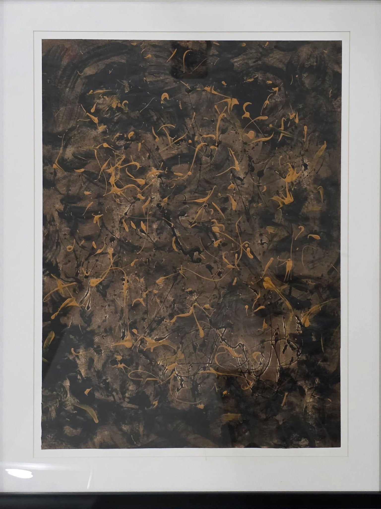 Mark George Tobey was an American painter. His densely structured compositions, inspired by Asian - MJ Auction Gallery - Painting